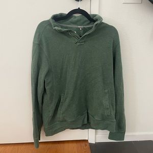 Tommy bahama size small green quarter zip sweater